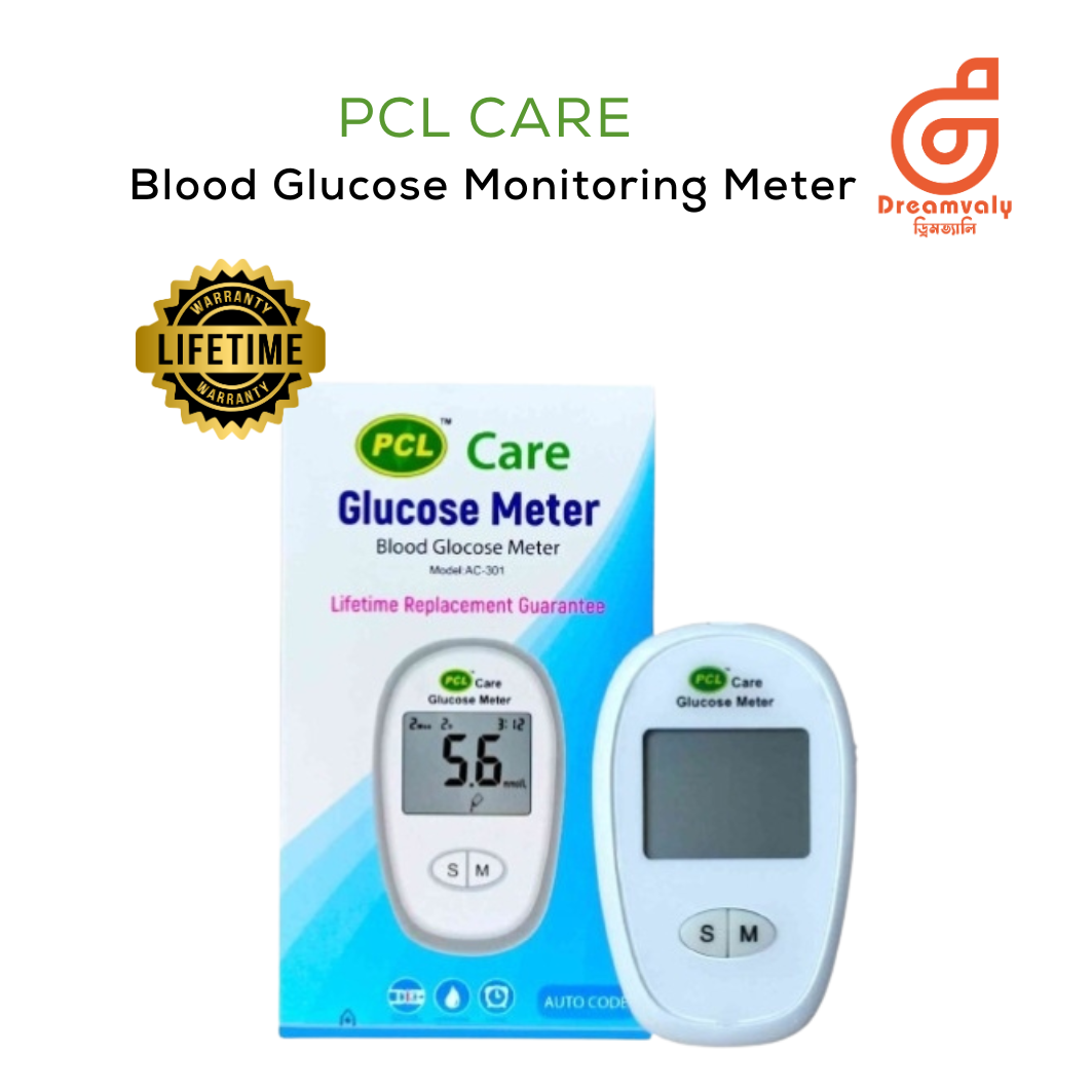 PCL CARE Blood Glucose Monitoring Meter-dreamvaly