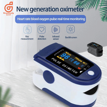Portable Fingertip Pulse Oximeter Professional Finger-Tip Heart Rate Monitor Medical Finger Oximetry OLED-Dreamvaly