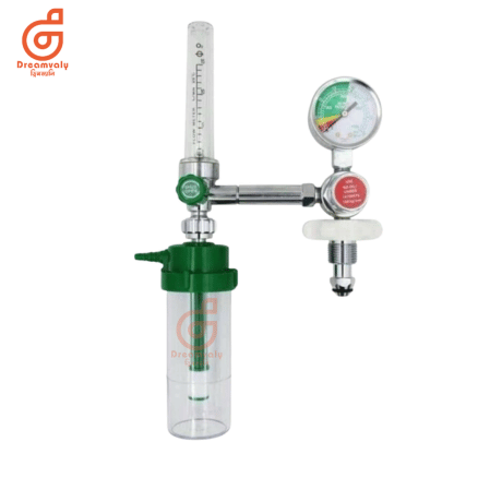 Cylinder type Oxygen Flowmeter with Humidifier - high-strength polycarbonate plastic Body  Made in China - Dreamvaly